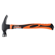 Молоток-гвоздодёр 335мм, обрезиненная рукоятка 500г ЕРМАК /662-015