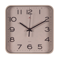 Часы 1918-009 корпус бежевый квадрат "Классика"