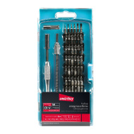 Отвертка с набором бит (насадок) 58 предметов, отвертка, 54 биты,2 удлинителя, CR-V, Smartbuy Tools