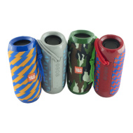 Колонка JBL PORTABLE TG-117+BT+USB+FM+4 динамика+акк., красная