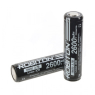 Аккумулятор ROBITON 18650 2600 mAh с защитой PK1