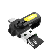 EZRA OC03 переходник OTG (штекер USB/TF - штекер TYPE-C)