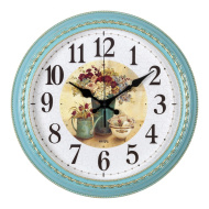 Часы 2950-111 корпус бирюзовый с золотом "Старые письма"