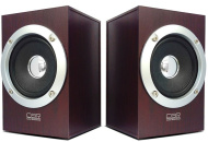 Акустическая система 2.0 CBR CMS 650, Wooden, 3.0 W*2, USB, CMS 650