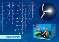 Бахрома LED, ULD-B3010-200/TWK WHITE IP67, коннектор, 3м, 200 ламп, белый, Uniel