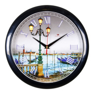 Часы 6026-81В корпус черный "Фонарь"