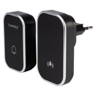 Звонок дверной беспр. с цифр. код., 220В, IP68, кинетический с подсветкой, рег-кой громкости з