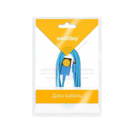 Дата-кабель Smartbuy USB - 8-pin для Apple, 1,2 м, голубой (iK-512c blue)