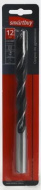 Сверло по древ.Smartbuy,12 мм, сталь углеродистая,HRC>36,цилиндр.хвостовик, SBT-DW-12