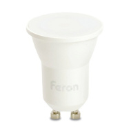 Лампа светодиодная FERON, (5W) 230V GU10 4000K MR11, LB-272