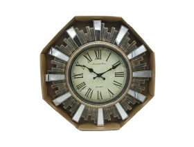 Часы арт 8709B темные зеркальные