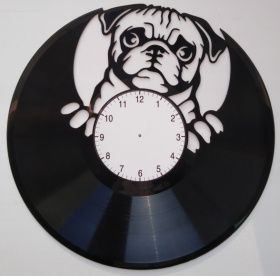 Часы из виниловой пластинки (в ассортименте)