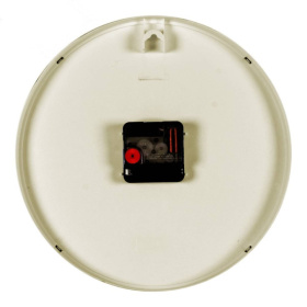 Часы 2524-147 корпус белый "Акварельные цветы" 