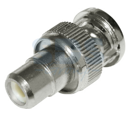 ПЕРЕХОД штекер BNC - гнездо RCA PROCONNECT 05-3202