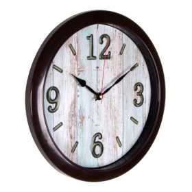 Часы 6026-014 корпус темно-коричневый "Эко"