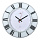 Часы 3232-1021W корпус белый "Классика с римскими цифрами"