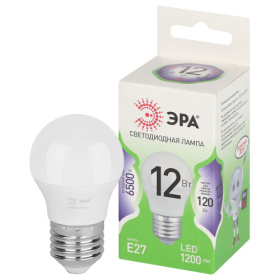 Лампа светод. ЭРА GREEN LED P45-12W-865-E27