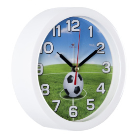Будильник В4-005 корпус белый "Футболисту"