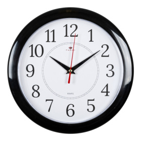 Часы 2323-293B корпус черный "Классика" 