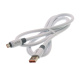 Орбита OT-SMM59 Белый кабель USB 6А (microUSB) 1.2м