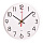 Часы 2019-111W корпус белый "Классика"