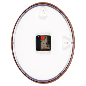 Часы 2720-111 корпус коричневый овал "Ретро цветы" 