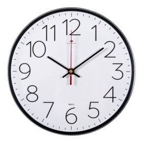 Часы 2524-002 корпус черный "Классика" 