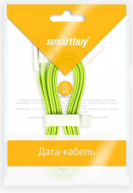 Дата-кабель Smartbuy USB - 30-pin для Apple, магнитный, длина 1,2 м, зеленый (iK-412m green)