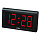 Часы VST795-1 красн. цифры+блок