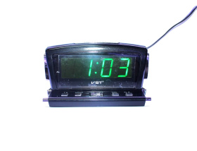 Часы VST718-5 синие цифры