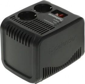 Стабилизатор напряжения AVR Typhoon 600 200 Вт, 2 розетки DEFENDER