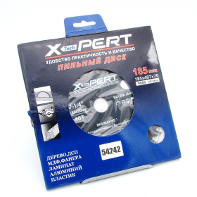 Диск пильный по дереву X-PERT 185х20mm, 40Т