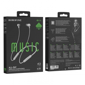 BOROFONE BE58 Серые наушники - гарнитура (bluetooth)