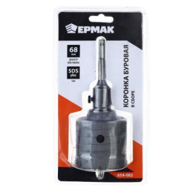 Коронка по бетону 68мм (в сборе) ЕРМАК /654-002