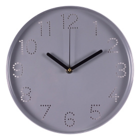 Часы 2520-002 корпус серый "Классика"