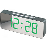 Часы эл. VST763Y-4 зел.цифры