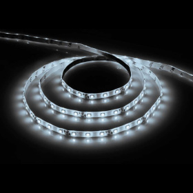 Лента светодиодная, 60SMD(2835)/m 4.8W/m 12V IP65 5m, 6500К, LS604 FERON