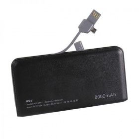 Портативный аккумулятор WST DP612 (8000mAh) коричневый