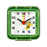 Будильник В1-010 корпус зелёный 