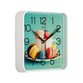 Часы 1918-111 корпус белый квадрат "Sweet"