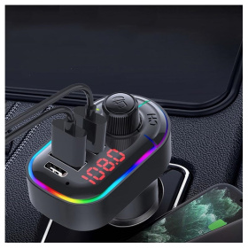 FM-Модулятор TDS TS-CAF12 RGB Bluetooth