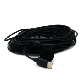 Микрофон петличный GL-121, разьем Type-c, 6,0м