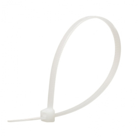 Хомут нейлоновый Smartbuy, 4,8х450, белый (SBE-CT-48-450-w)