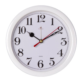 Будильник В4-043W корпус белый "Классика"