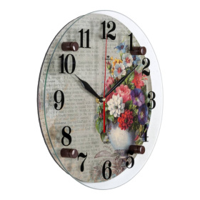 Часы 3030-787 стекло "Французский стиль"