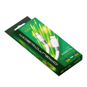Орбита OT-SMM59 Белый кабель USB 6А (microUSB) 1.2м