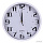 Часы 381-19 диаметр 30см, корпус белый