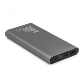 Портативное ЗУ BYZ Power Bank W6 10000 mAh, 2.1A, TYPE-Cx1, microUSBx1, USB-Ax1, дисплей