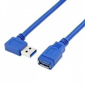 Орбита OT-PCC16 переходник USB 3.0 (штекер угловой USB - гнездо USB) 30см