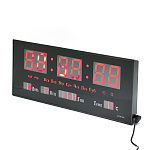 Орбита OT-CLW05(JH3615) Красные часы настенные